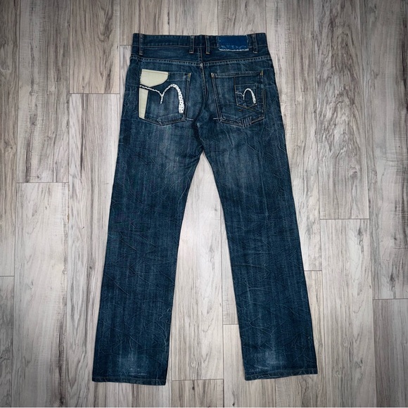 Blue NBG Jeans with Classic Indigo Wash 🐼 - Picture 7 of 14